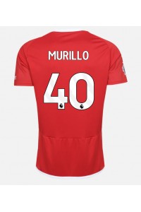 Nottingham Forest Murillo #40 Jalkapallovaatteet Kotipaita 2023-24 Lyhythihainen